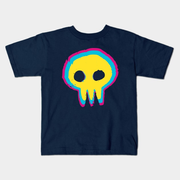 Bones Kids T-Shirt by Inkbyte Studios